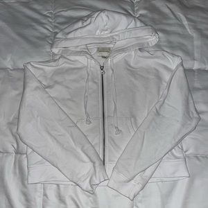 AMERICAN EAGLE CROP HOODIE